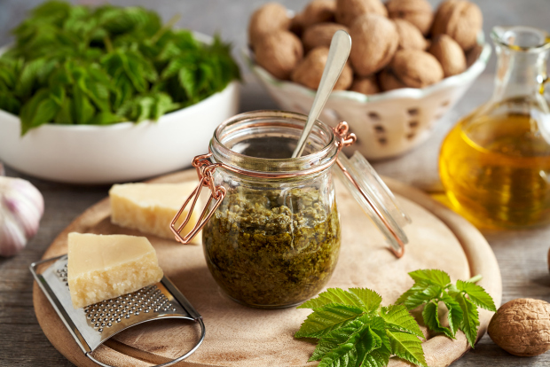 Můžete si vyrobit i chutné pesto.