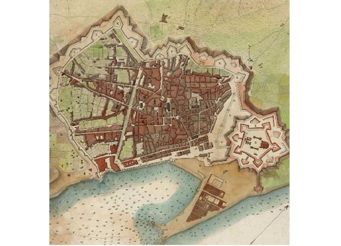 Nová pevnost měla dohlížet na místní vzpurné obyvatele.