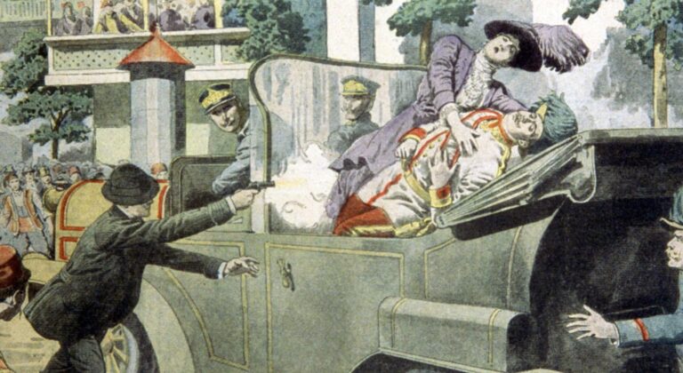 U slavného atentátu z roku 1914 nezůstalo.