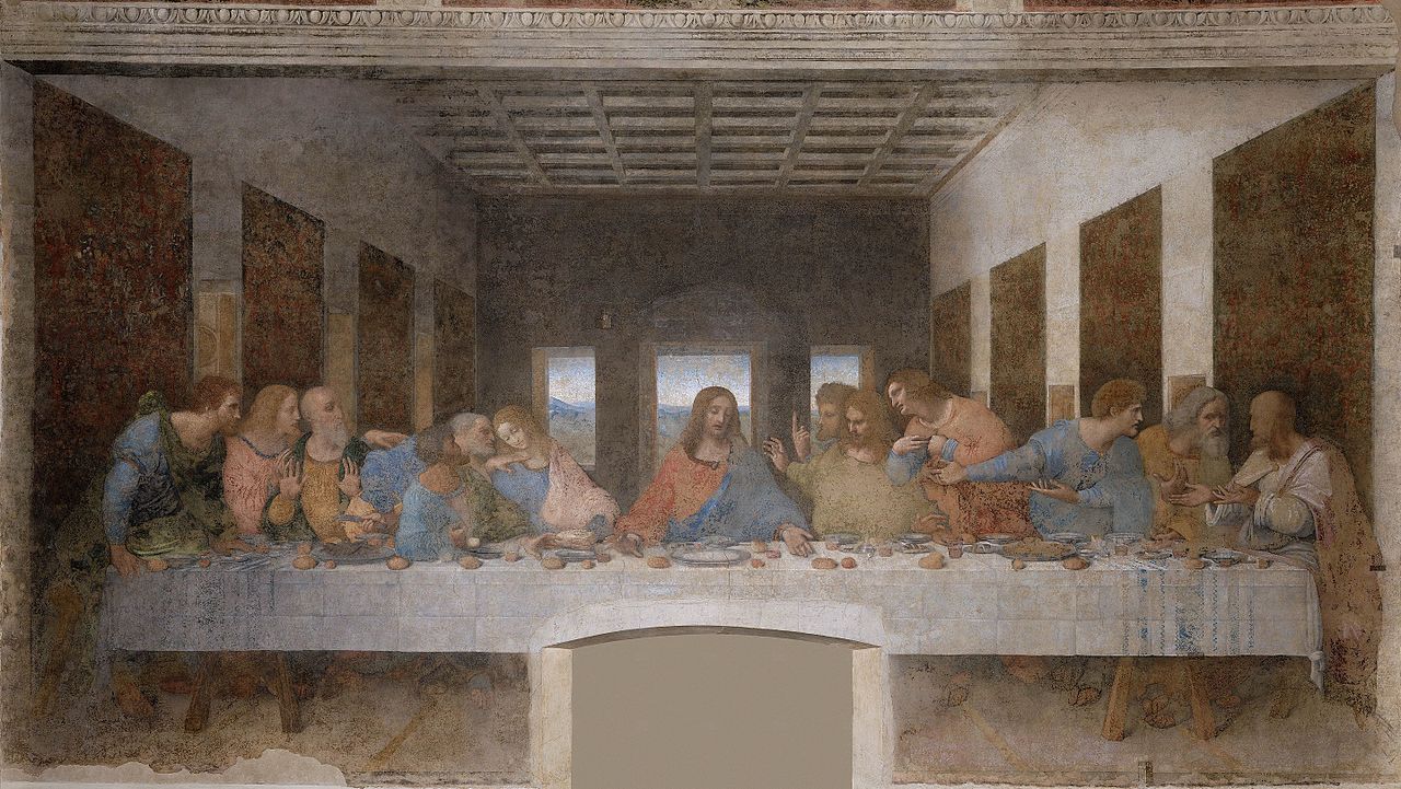 1 – Da Vinciho Poslední večeře Páně