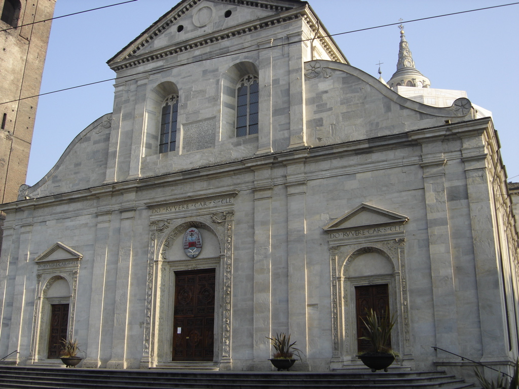 2 – Turínská katedrála zasvěcená Janu Křtiteli, ve lteré plátno našlo svůj domov