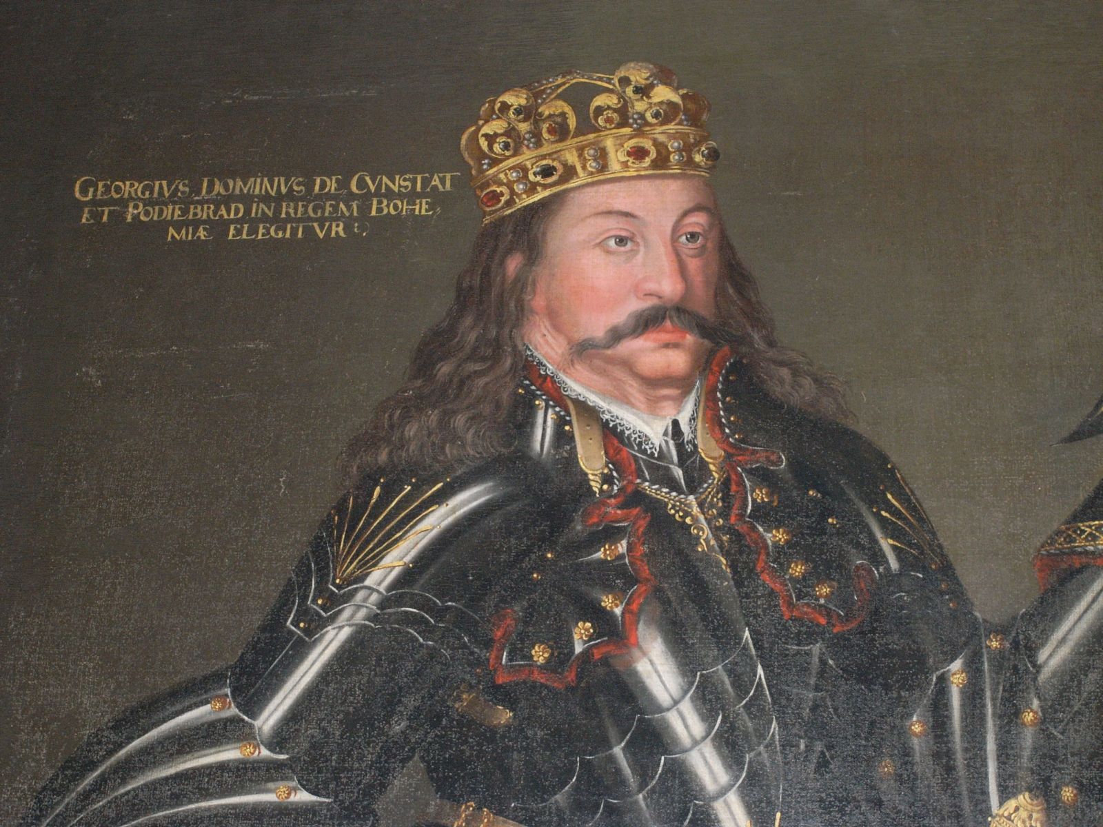 Jiří z Poděbrad byl jediným českým králem, který nepocházel z královského rodu.