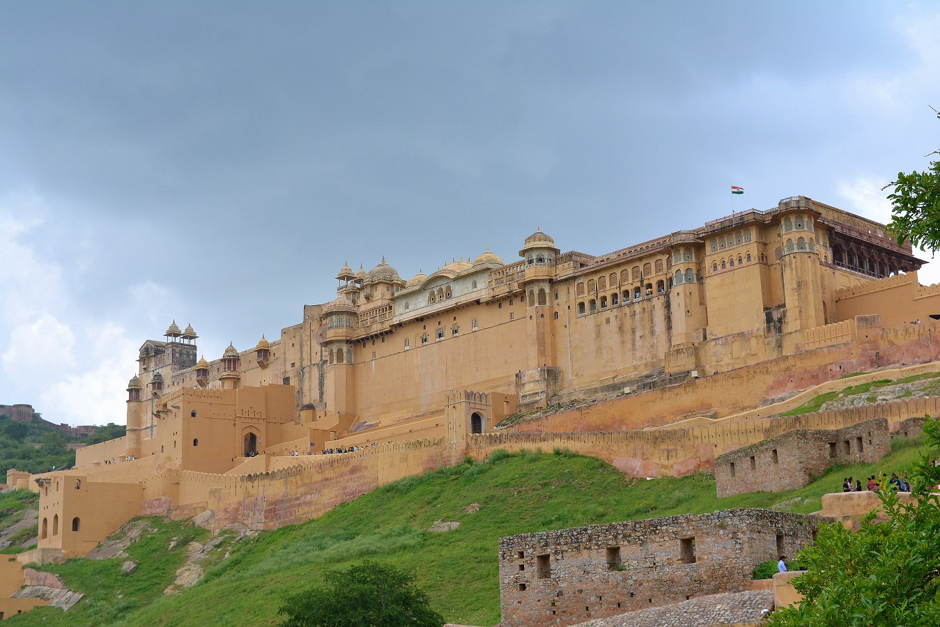 Na krásu pevnosti Ambér žárlí sám mughalský císař.