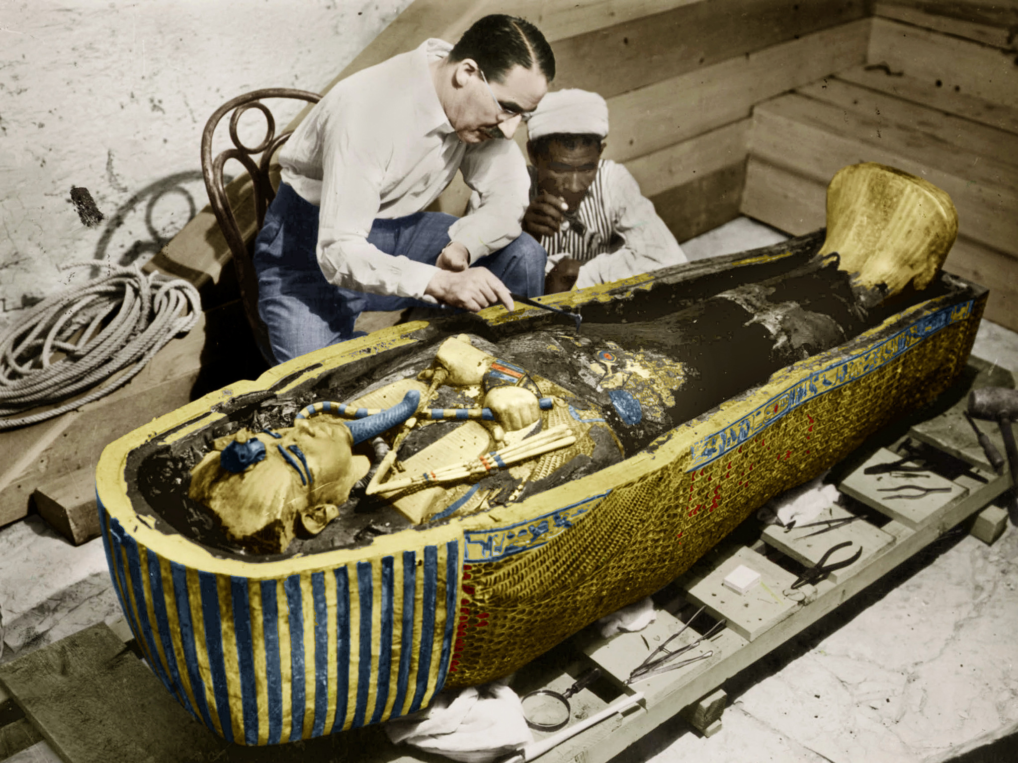 Odkrytí Tutanchamonovy hrobky patří k vůbec největším objevům historie.