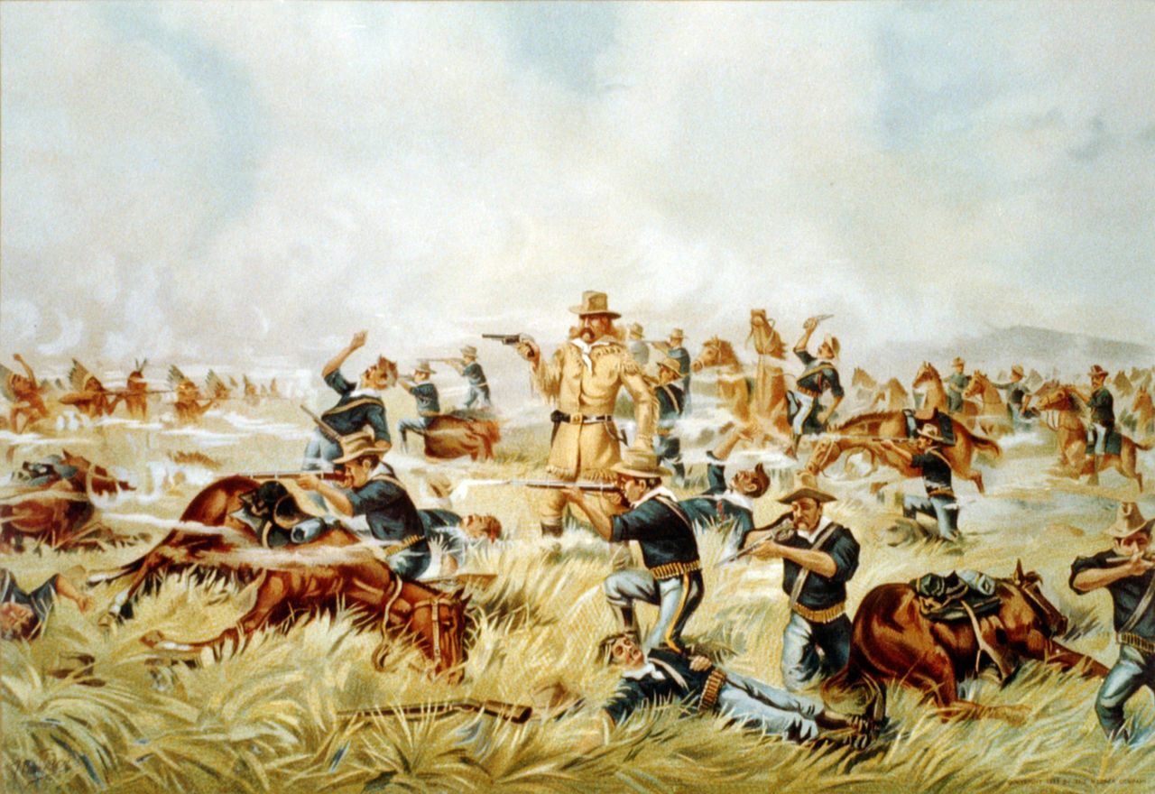 Muži ze 7. kavalerie jsou na hlavu poraženi. Lakotové oslaví pomíjivé vítězství.