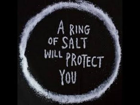 Skutečně kruh ze soli chrání před negativními silami?