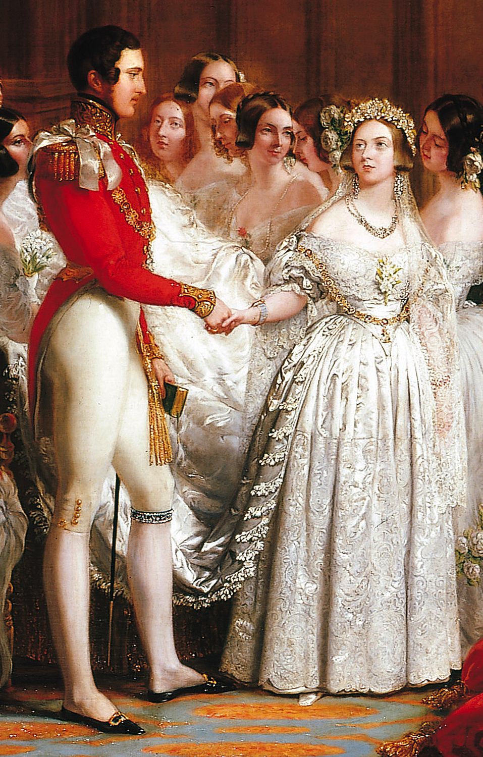 Viktorie se provdala v královské kapli St James´s Palace za svého bratrance prince Alberta 10. února 1840.