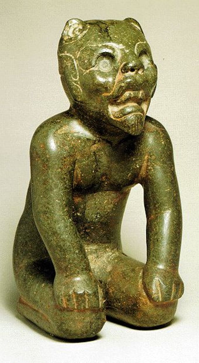 Olmécké sochy zobrazují křížence jaguárů a lidí. Co tím chtěli Olmékové naznačit?