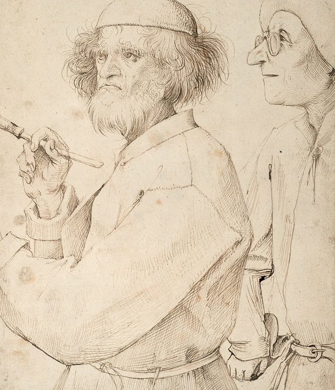 Pieter Brueghel starší si libuje v absurditách.