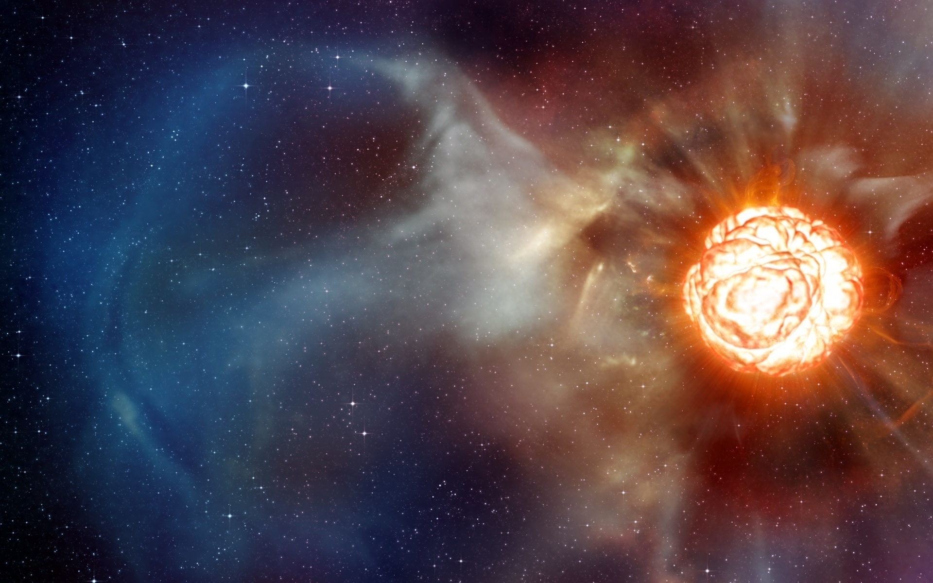 Před dvěma miliony lety zasáhlo Zemi smrtící záření z vybuchlé supernovy.