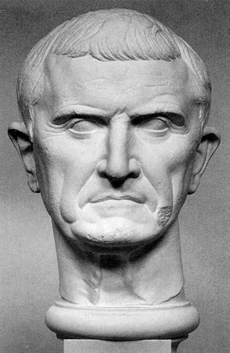 Marcus Licinius Crassus patřil k nejbohatším lidem v Římě. Vydělával hlavně na obchodu s otroky.