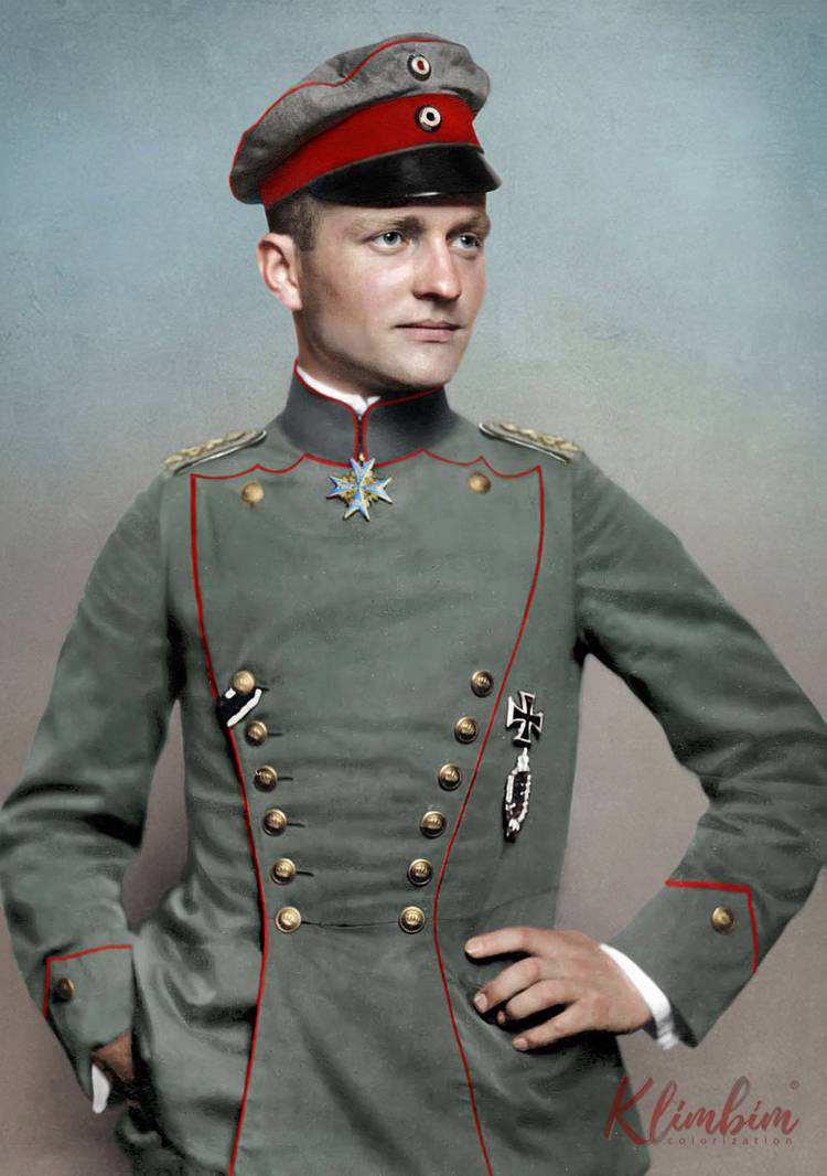 Nejlepším leteckým stíhačem 1. světové války byl Manfred von Richthofen, který sestřelil celkem 80 nepřátelských strojů.