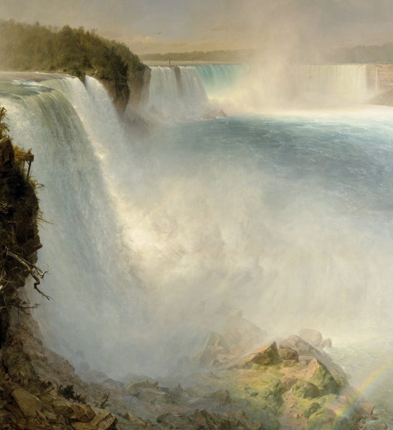Niagárské vodopády lákají turisty již od počátku 19. století.