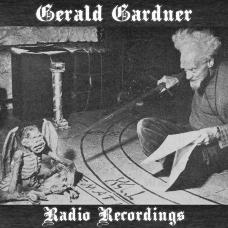 Anglický okultista Gerald Gardner.