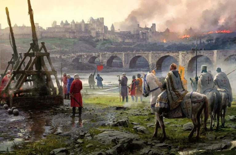 Na Carcassonne zaútočili i křižáci.