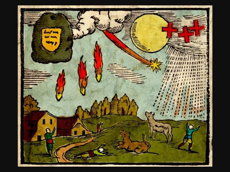 Ohnivé koule, bojující kříže a popel z nebe. Co se před 400 lety stalo?