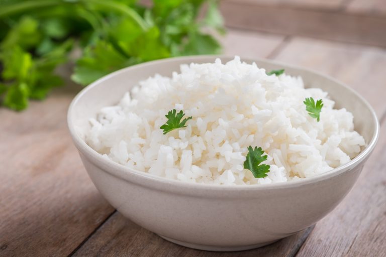 Měkká rýže je k dietě jako stvořená.
