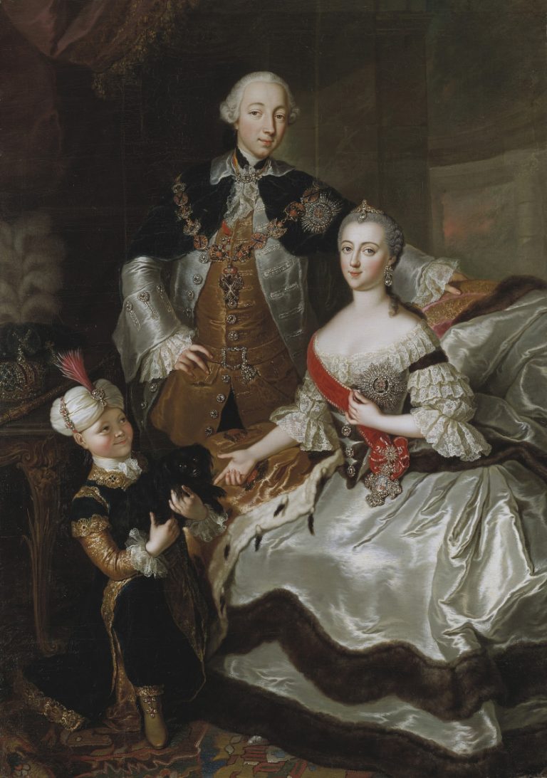 Kateřinino manželství s Petrem III. nebylo příliš šťastné. Zpočátku si přitom oba docela dobře rozuměli.