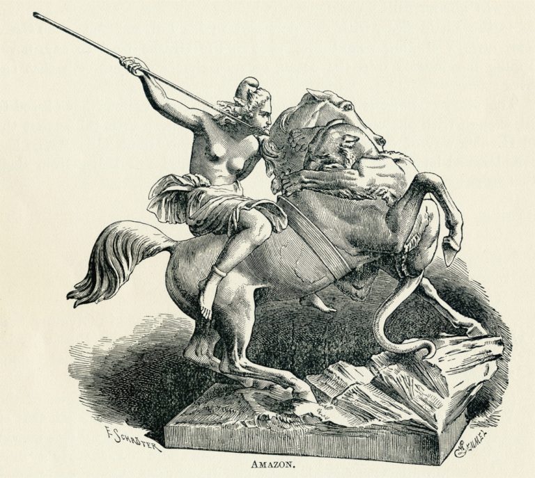 Amazonky měly být obávanými jezdkyněmi na koních.