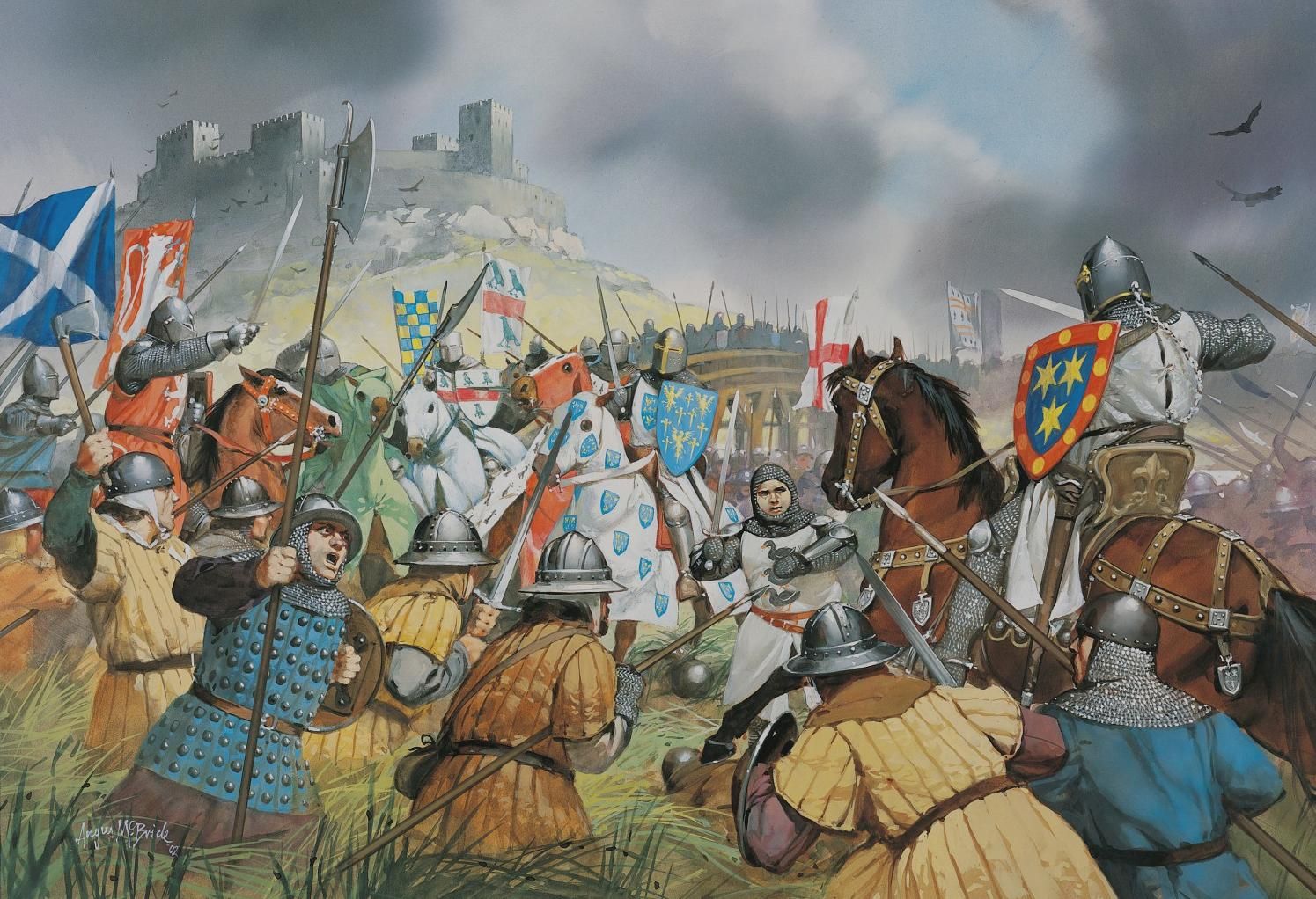 V bitvě u Stirling Bridge padla anglická armáda do léčky.