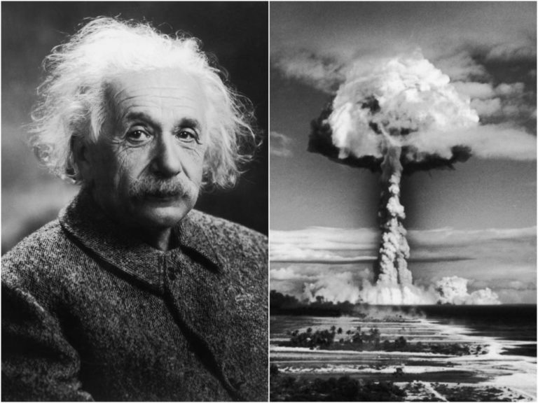 O výrobě atomové bomby věděl Albert Einstein, který varoval prezidenta Roosevelta.