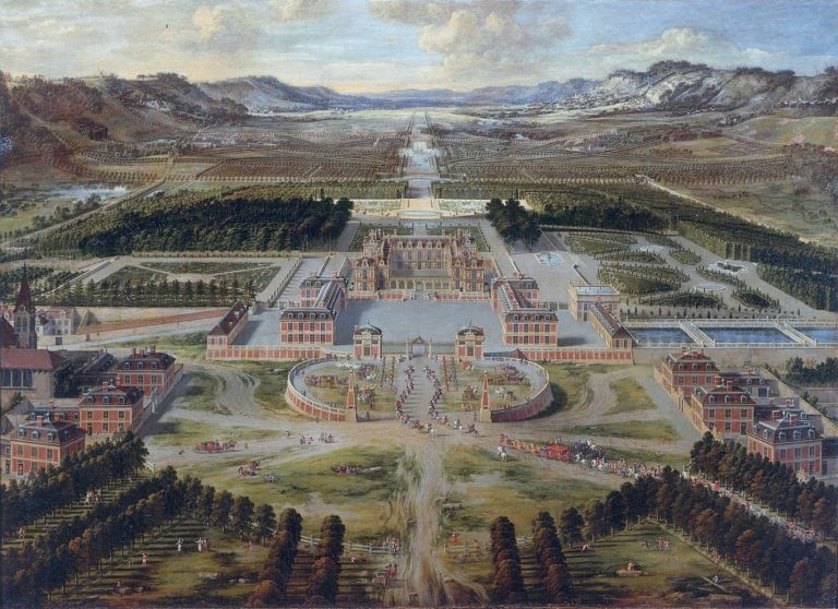 Stavba Versailles spolkne přes 90 milionů livrů.