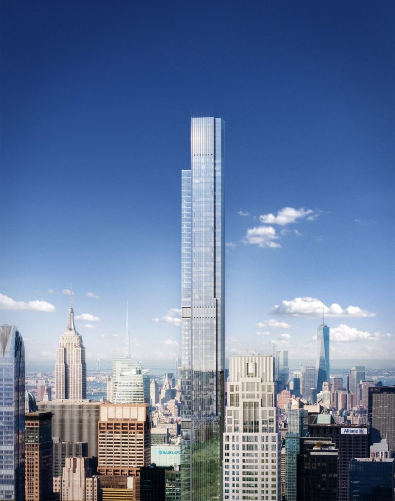 Nejvyšší obytná budova Central Park Tower vděčí za svou originální tvář Rafaelu Vinolymu, jenž navždy definoval panorama Manhattanu.