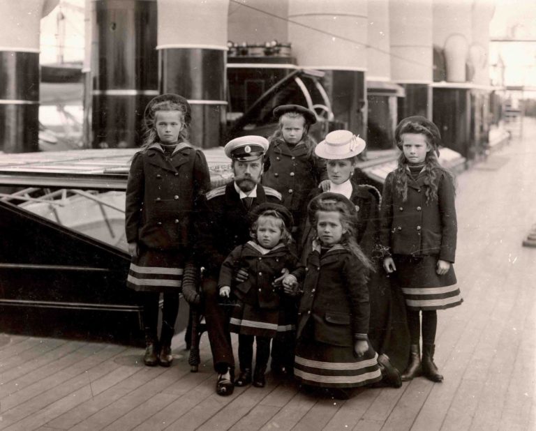 Naposledy carská rodina pobývala na jachtě v červnu 1914.