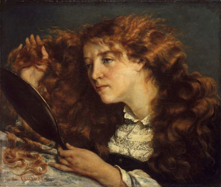 Jednou z modelek na obraze je Joanna Hiffernanová, milenka Coubertova kolegy Jamese Whistlera. Ten se tak naštval, že se s oběma rozešel ve zlém.