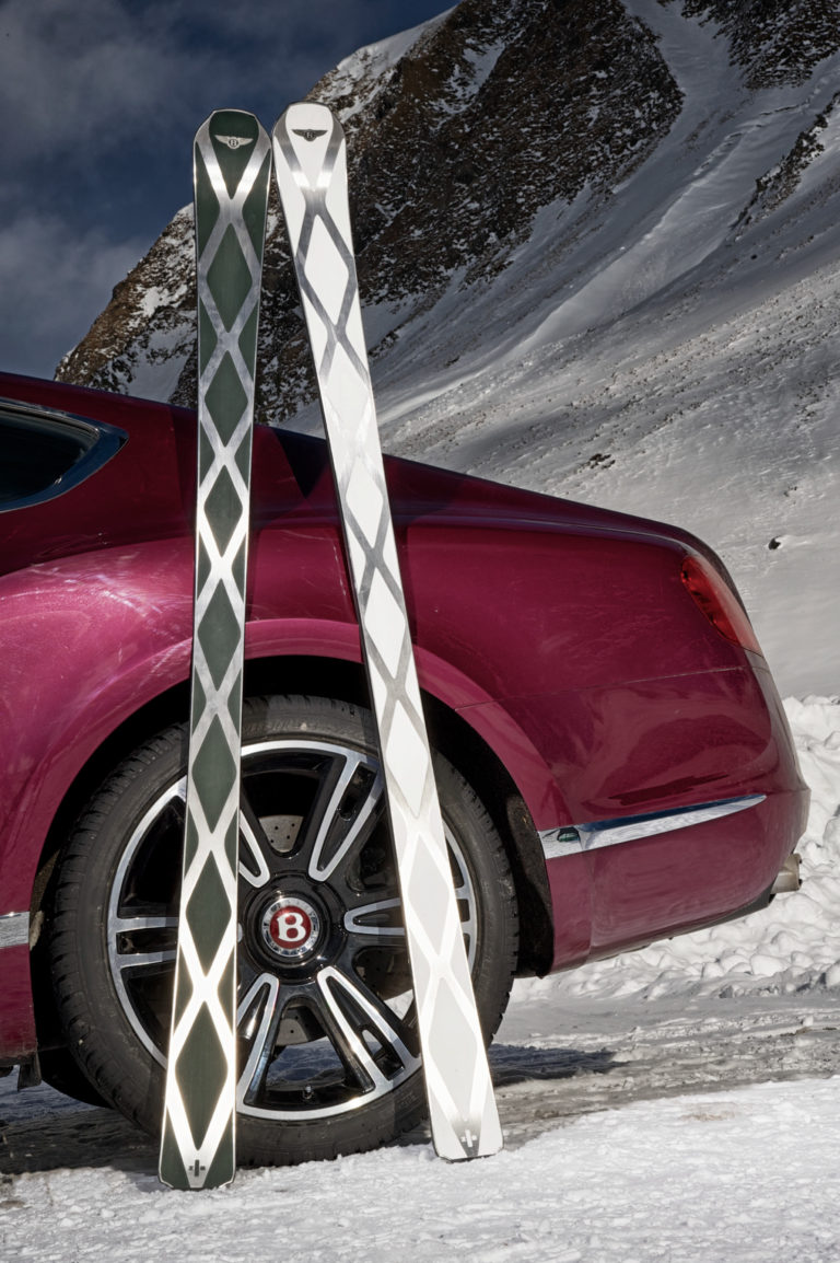 Značka Zai vyvinula své unikatní lyže ve spolupráci s automobilkou Bentley.