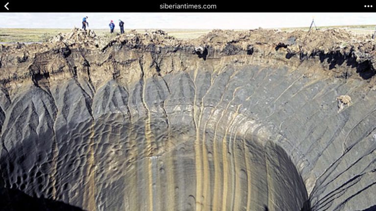Při velikosti některých sibiřských kráterů se tají dech