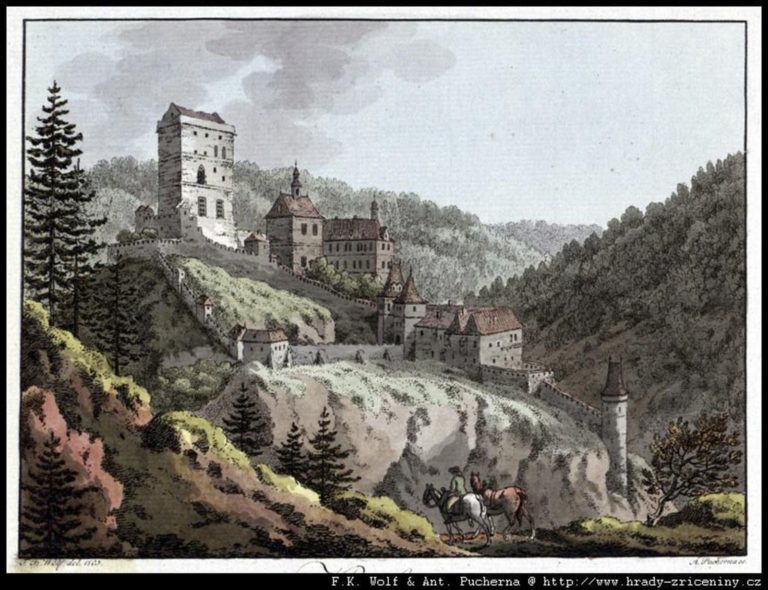 Dobyvatelé často nemohli hrad najít.