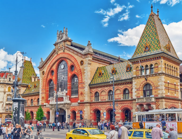 Budapešťská tržnice patřila ve své době k nejmodernějším v Evropě.