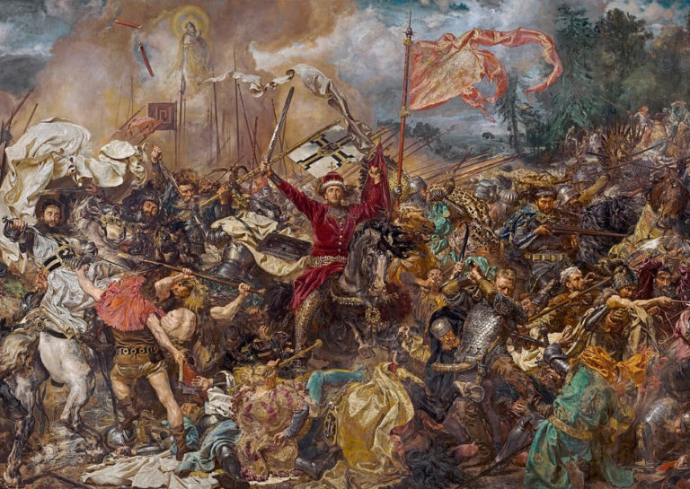 V bitvě u Grunwaldu řád prohraje s polsko-litevskou armádou.