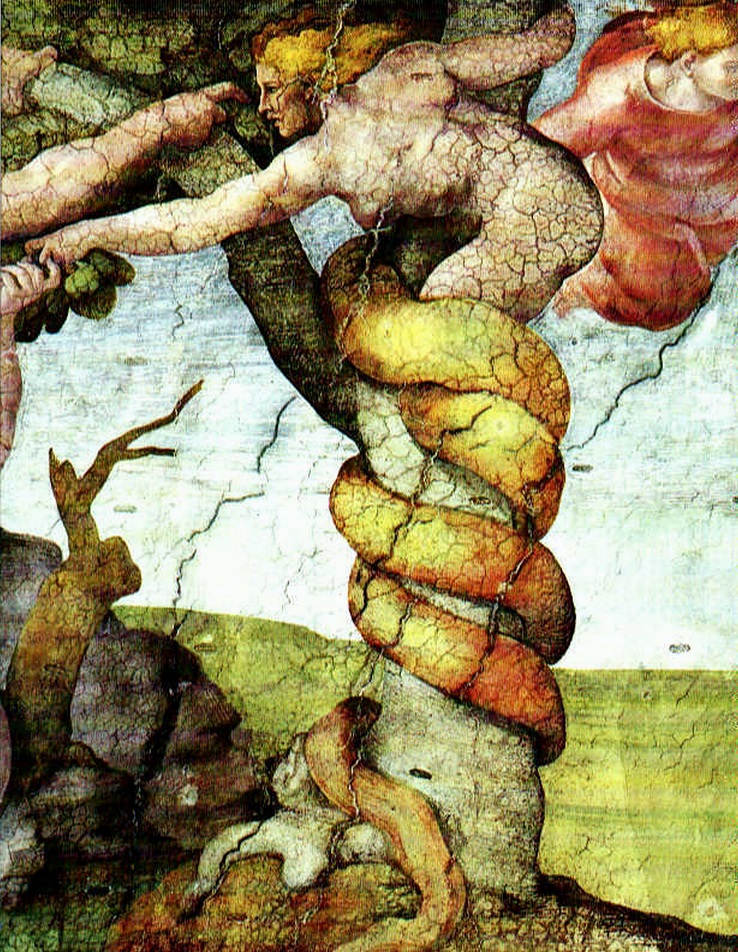 Obraz Lilith v umění často obsahuje hadí prvky, jelikož dle středověkých rukopisů byla oním hadem, který podal Evě jablko ze stromu poznání