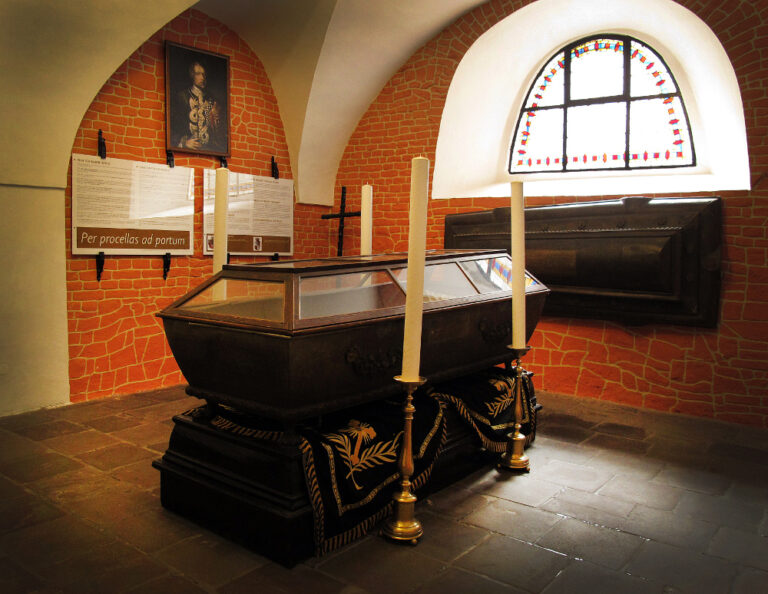 Trenckův hrob v Brně
