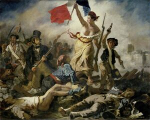 Eugéne Delacroix: Svoboda vede lid na barikády
