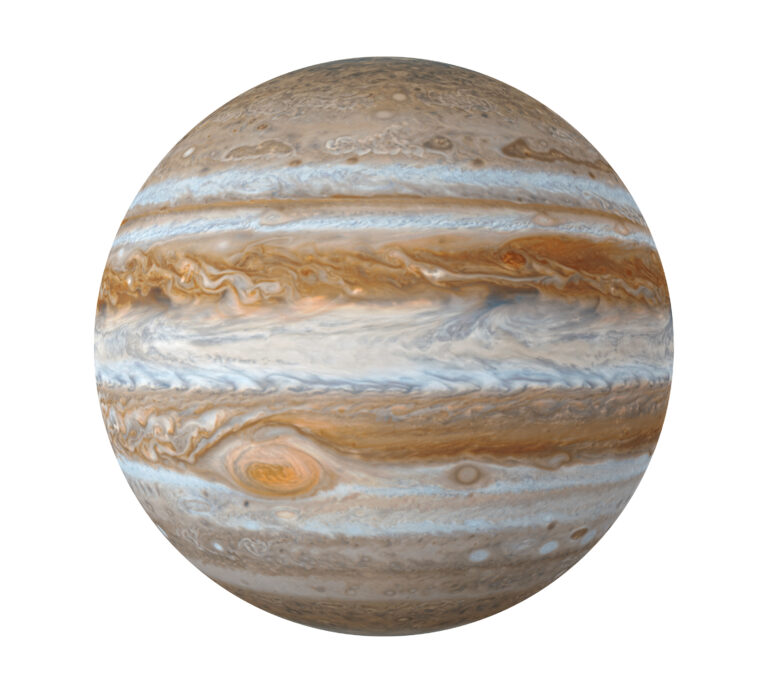 Rudou skvrnu na Jupiteru způsobuje divoká bouře. Trvá minimálně 350 let.