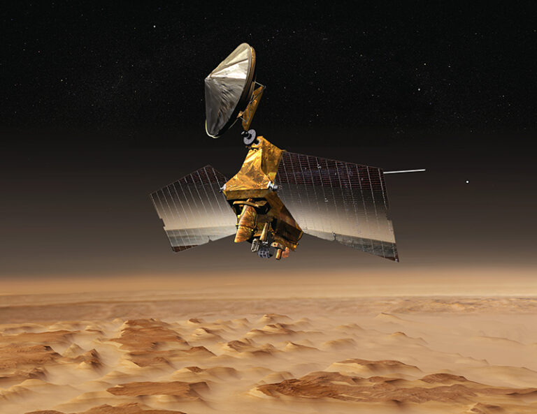 Mars Reconnaissance Orbiter byl k planetě vypuštěn již v roce 2005