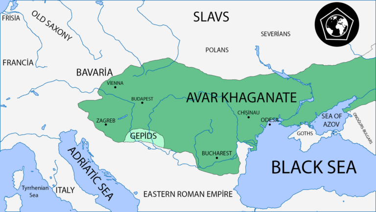 Původ Avarů je zastřen tajemstvím a rozporuplnými zdroji. Foto: QUART MAPPİNG MAPS / Creative Commons / CC-BY-SA-4.0