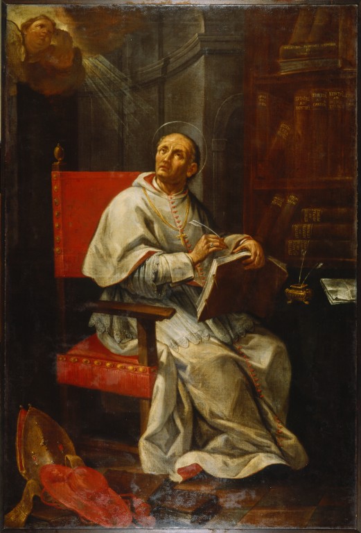 Papež se „příšerkou“ pochlubil italskému teologovi a filozofovi Petru Damiánovi.