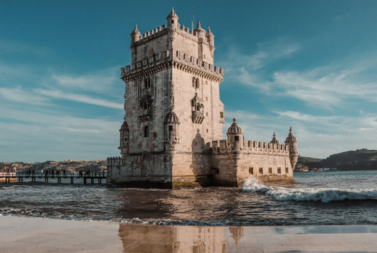 Belémská věž byla součástí opevnění Lisabonu.
