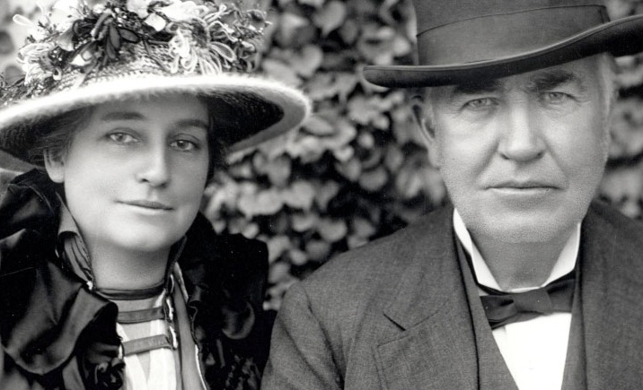 Edisonova druhá žena byla o 18 let mladší než on.