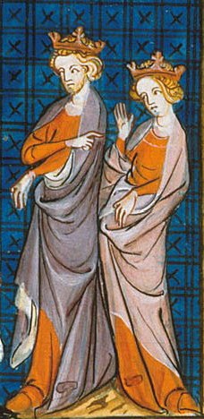 Jindřich II. a jeho žena Eleonora