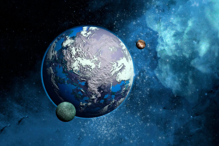 Superzemě je každá kamenná planeta, která je větší než Země a menší než Neptun. Foto: NASA