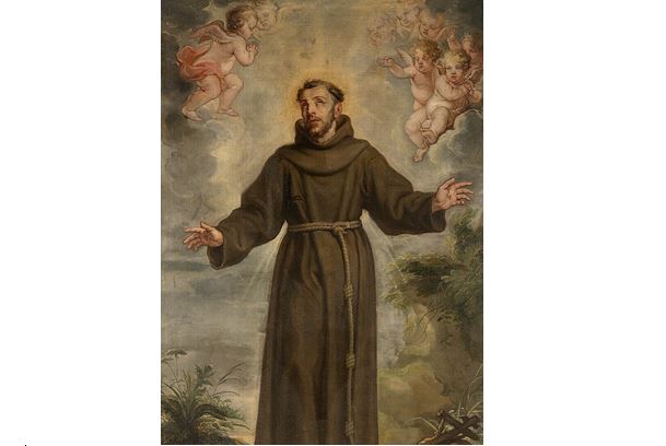 Zcela propadne myšlenkám Františka z Assisi