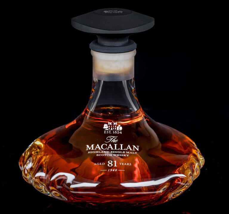 Loni byla palírnou Macallan whisky představena v limitované edici s cenou 125 tisíc dolarů.