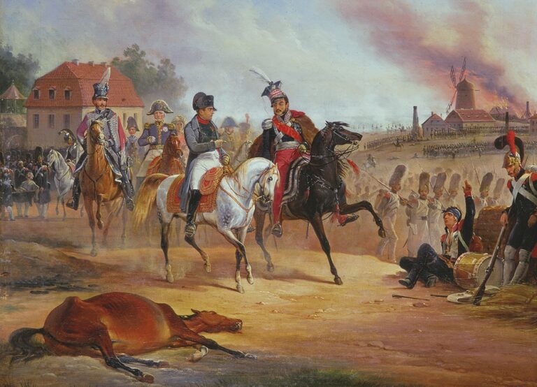 Napoleona nahání čtyři nepřátelské armády.