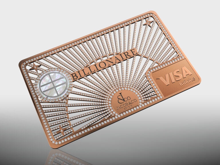 Nová kreditní karta od Billionaire nabídne limitovanému počtu klientů nevídané výhody.