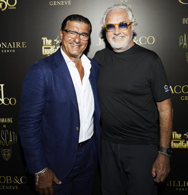 Zakladatel značky Jacob & Co.působí Jacob Arabo se šéfem brandu Billionaire Flavio Briatorem.